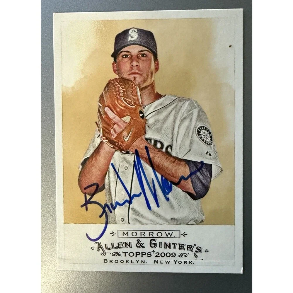 2009 Topps Allen & Ginter Brandon Morrow #194 (In-Person/Hand Signed Autograph)